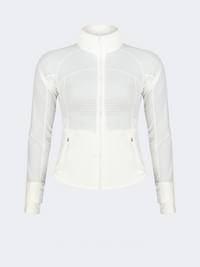 Oil&Gaz Lightweight Women Lifestyle Jacket White