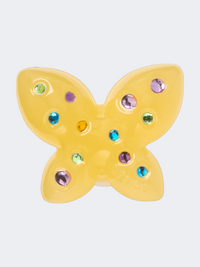 Crocs Jibbitz Dainty Gem Yellow Butterfly Unisex Lifestyle Pins
