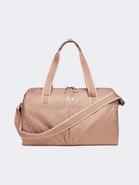 Under Armour Studio Lite 26 L Women Lifestyle Duffle Bag Almond/Pink
