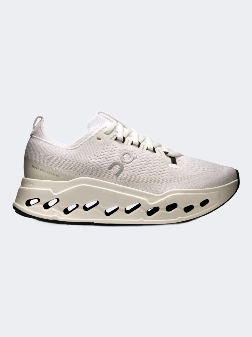 On Cloudsurfer Max Women Running Shoes White