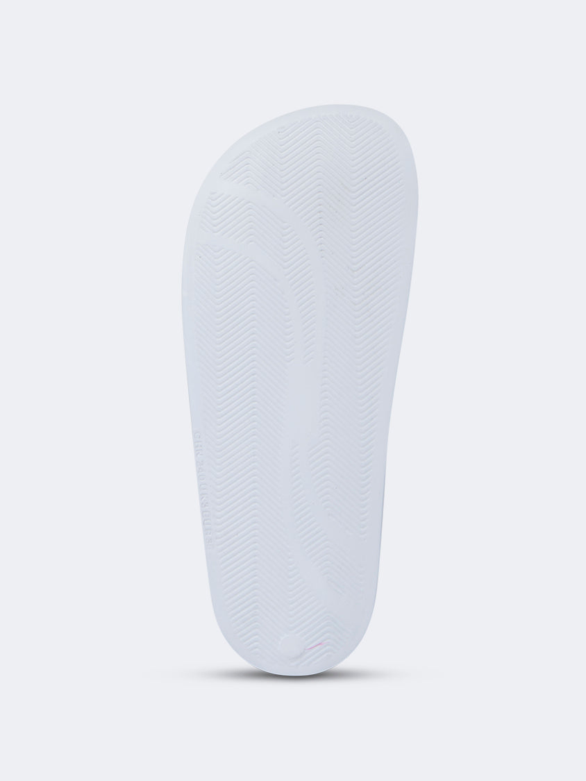 Oil And Gaz Comfy Unisex Beach Slide White