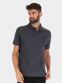 Lotto Venezia Men Lifestyle Polo Short Sleeve Ebony