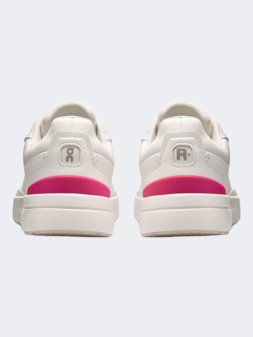 On The Roger Advantage Women Lifestyle Shoes White/Pink