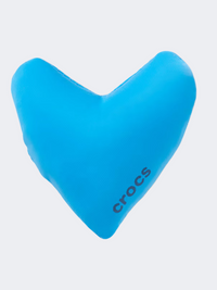 Crocs Puff Heart Unisex Lifestyle Pins Blue