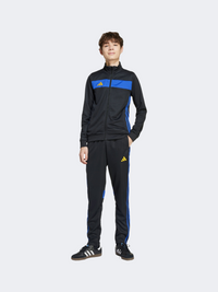Adidas Tiro 25 Essentials Little-Boys Football Tracksuit Black/Blue