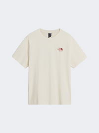 The North Face Og Store Relaxed Graphic Men Lifestyle T-Shirt White Dune