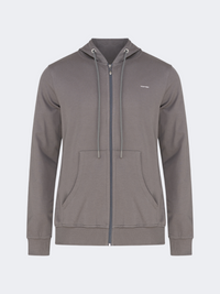 Top Ten Looped Men Lifestyle Hoody Full Zip Grey
