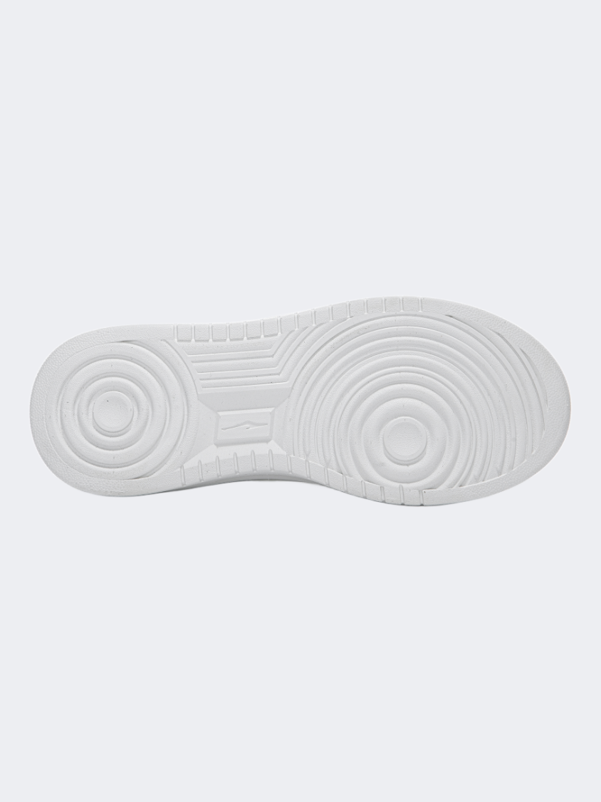 Erke Skateboard Women Lifestyle Shoes Light White