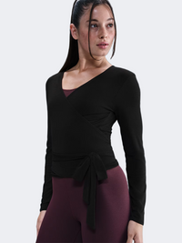 Nike One Df Relaxed Women Training Long Sleeve Black/Dark Grey