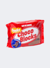 Eat My Socks Choco Blocks Unisex Lifestyle Sock