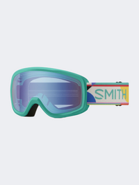 Smith Snowday Kids Skiing Goggles Jade Formations/Blue