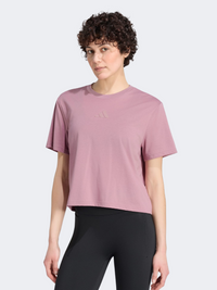 Adidas Climacool Graphic Women Training T-Shirt Magic Mauve