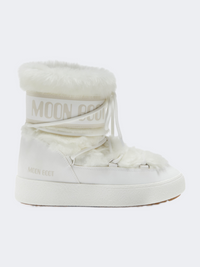 Moonboot Ltrack Low Faux-Fur Women After Ski Boot White