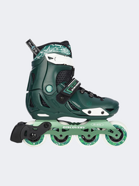 Micro Mis Discovery Eco With Break Set Kids In Line Skating Roller Skates Green