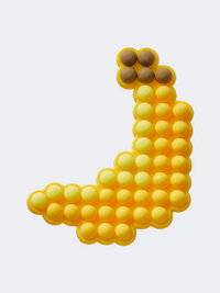 Crocs Beaded Banana Unisex Lifestyle Pins Yellow