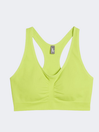 Puma 4Keeps Shapelux Seamless Women Training Bra Lime Pow