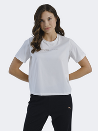 Anta Trn Essential Women Training T-Shirt Paper White