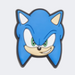 Crocs Sonic The Hedgehog Head Unisex Lifestyle Pins Blue/White/Green