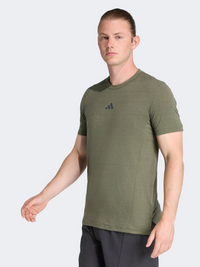 Adidas Designed For Training Men Training T-Shirt Night Cargo