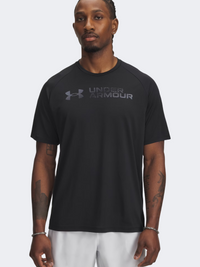 Under Armour Tech Reflective Men Training T-Shirt Black