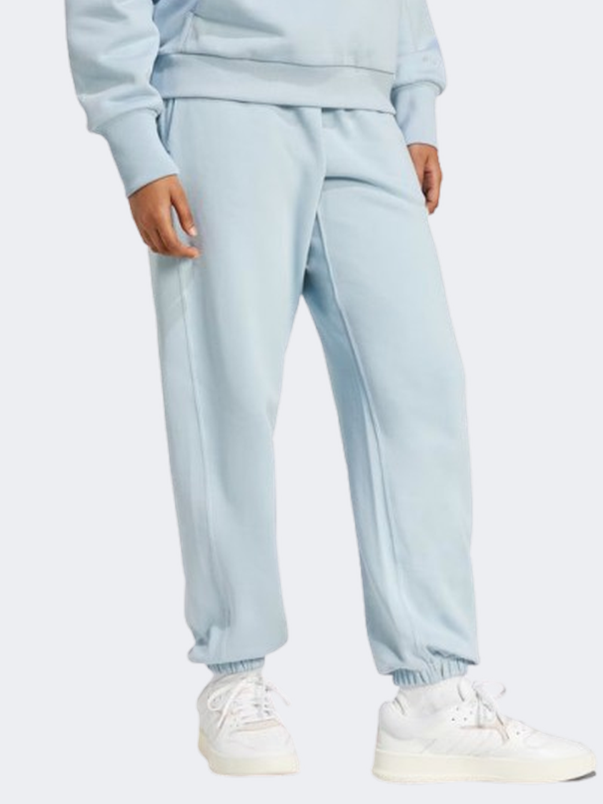 Adidas All Szn French Terry Women Sportswear Pant Wonder Blue