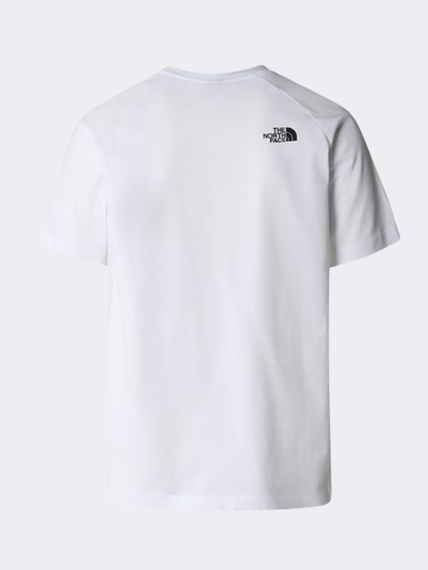 The North Face Raglan Redbox Men Lifestyle T-Shirt White/Smoked Pearl