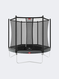 Berg Favorit Reg 330 + Safety Net Comfort Outdoor Trampoline Anthracite Grey
