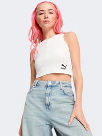 Puma Classics Women Lifestyle T-Shirt White