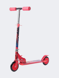 Joerex Spiderman Foldable Twist Kids Skating Scooter Red/Blue