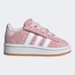 Adidas Campus 00S Comfort Closure Elastic Lace Infant-Girls Originals Shoes Pink/White/Gum