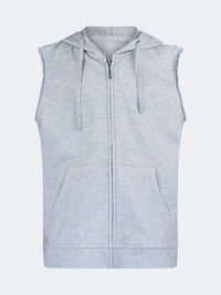 Oil And Gaz Sleeveless Kids Lifestyle Vest Grey