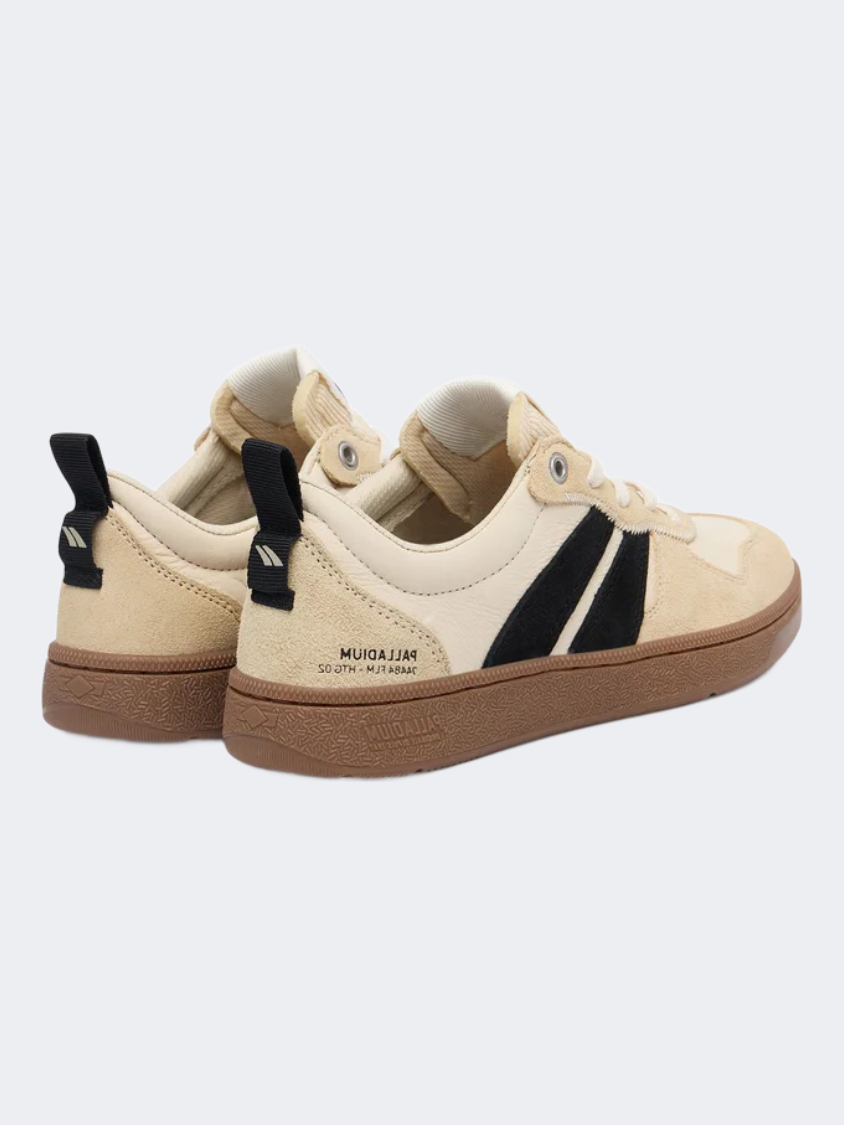 Palladium Pallacup Flame Og Unisex Lifestyle Shoes Almond Milk