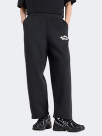 New Balance Linear Heritage Fleece Barrel Leg Women Lifestyle Pant Black