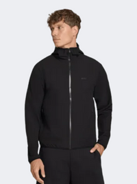 Hugo Boss Commuter Pro Full Zip Men Tennis Jacket Black