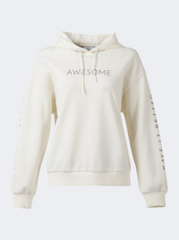 Erke Awesome Women Training Hoody Glacier White