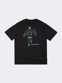 New Balance Before And After Men Lifestyle T-Shirt Black