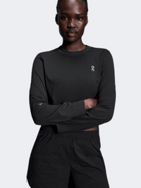 On Active Women Training Long Sleeve Black