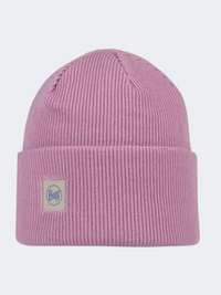 Buff Crossknit Solid Unisex Lifestyle Beanie Camelia Pink