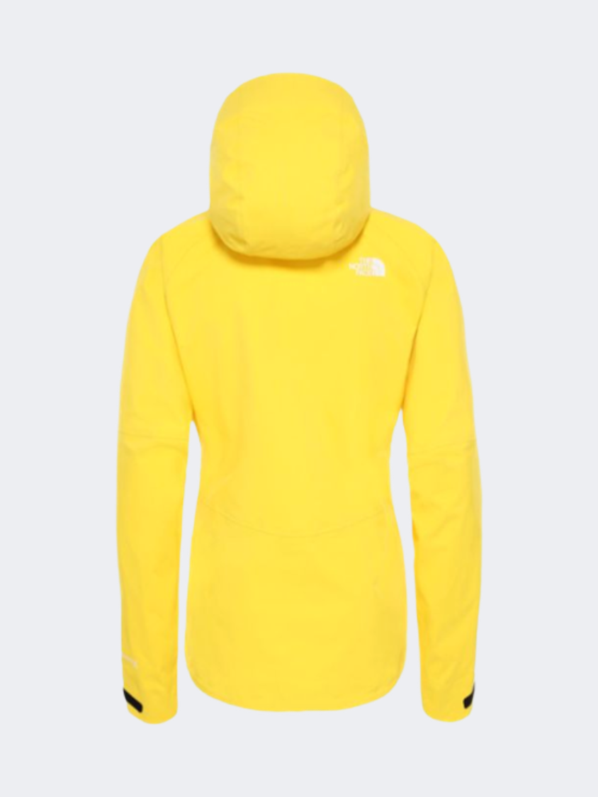 The North Face Impendor Shell Women Hiking Jacket Vibrant Yellow