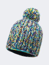 Buff Knitted And Polar Women Lifestyle Beanie Purple Rasbery