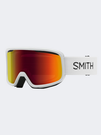 Smith Frontier Unisex Skiing Goggles White/Red Sol