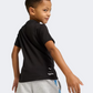 Puma X Hot Wheels Graphic Boys Lifestyle T-Shirt Black