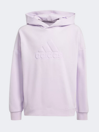 Adidas Future Icons Logo Kids-Girls Sportswear Hoody Ice Lavender