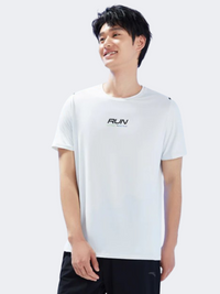 Anta Knitted Men Running T-Shirt White