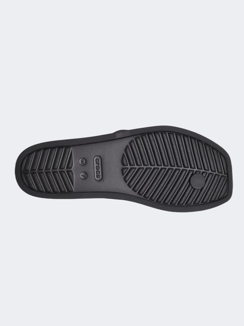 Crocs Miami Toe Loop Women lifestyle Slippers Black