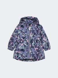 Color Kids Aop Infant Skiing Jacket Blue Granite