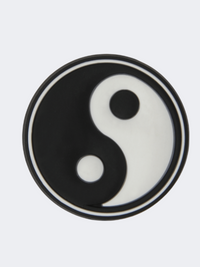 Crocs Yin Yang Symbol Unisex Lifestyle Pins Black/Grey