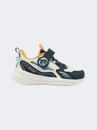 Erke Infant-Boys Running Shoes Light White/Blue