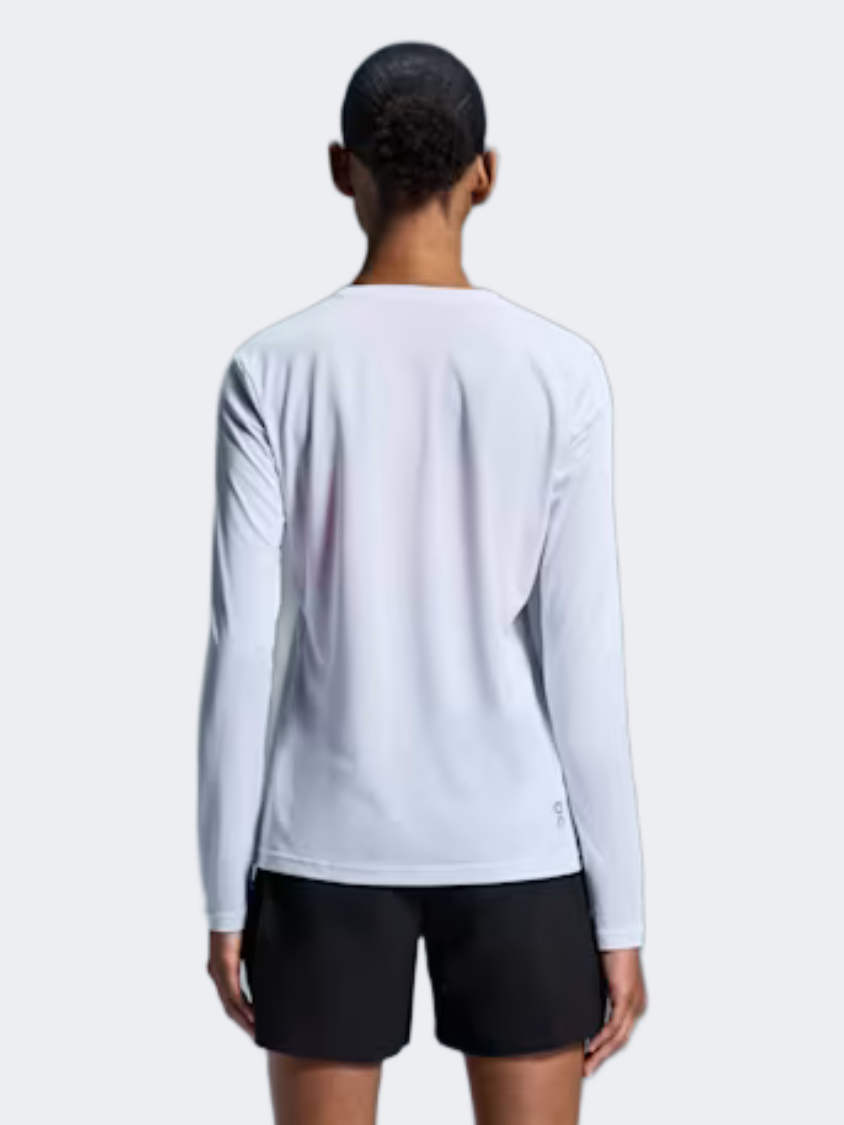 On Core Long-T Women Running Long Sleeve White