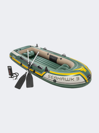 Intex Seahawk 3 Boat Set 295 x 137 x 43 Cm Beach Army/Multi